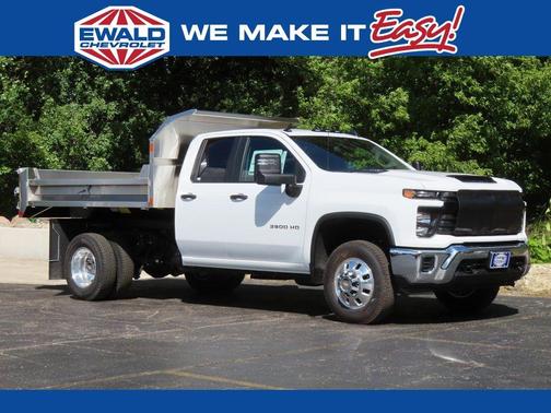 Summit White 2025 Chevrolet Silverado 3500 WT