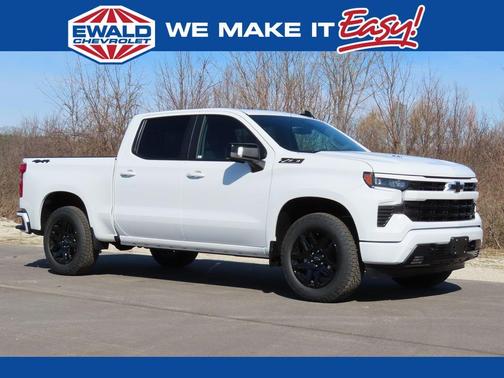 Summit White 2026 Chevrolet Silverado 1500 RST