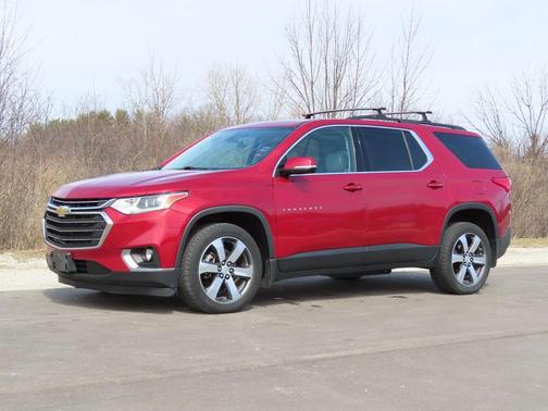 Cajun Red Tintcoat 2019 Chevrolet Traverse LT Leather