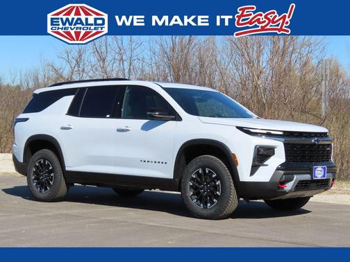 Polar White 2026 Chevrolet Traverse Z71