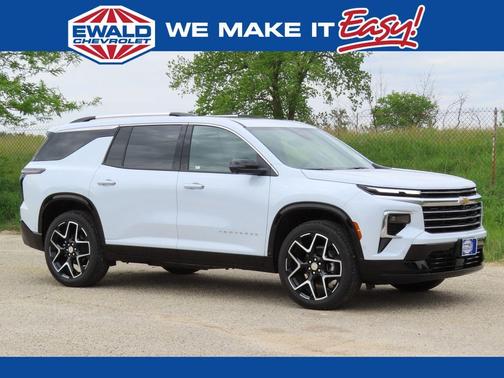 Polar White 2026 Chevrolet Traverse High Country