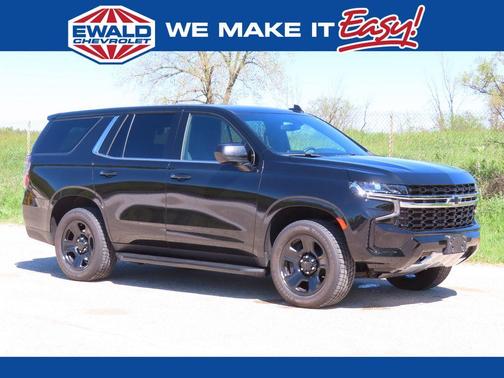 Black 2021 Chevrolet Tahoe Commercial Fleet