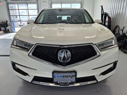 White Diamond Pearl 2017 Acura MDX 3.5L w/Advance Package