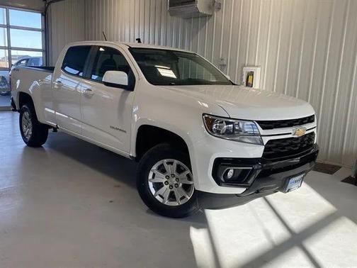 Summit White 2022 Chevrolet Colorado LT