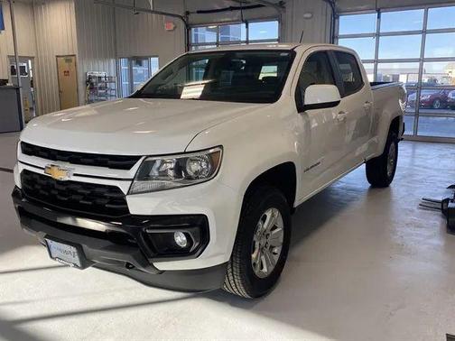 Summit White 2022 Chevrolet Colorado LT