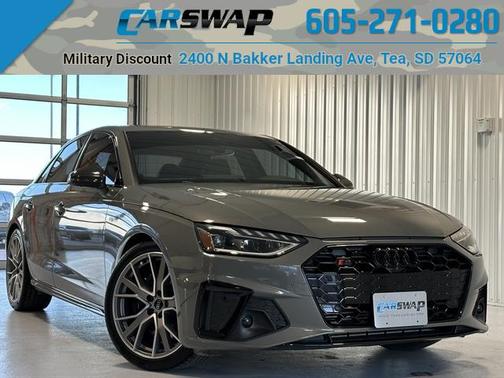 Chronos Gray Metallic 2023 Audi S4 Premium Plus TFSI quattro Tiptronic