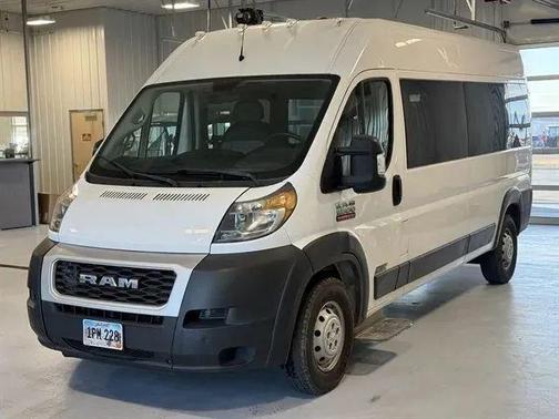 Bright White Clearcoat 2019 RAM ProMaster 3500 Window Van High Roof