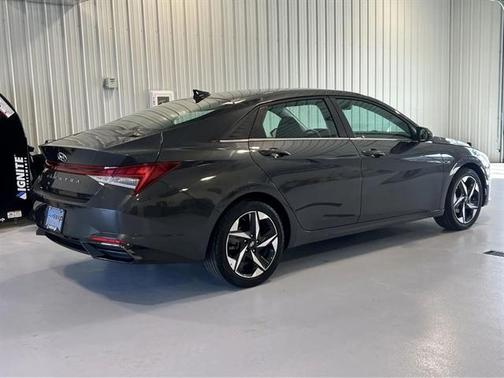 Portofino Gray 2021 Hyundai ELANTRA SEL