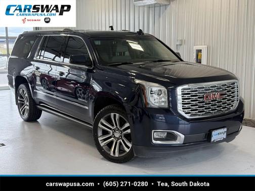 Dark Sapphire Blue Metallic 2018 GMC Yukon XL Denali