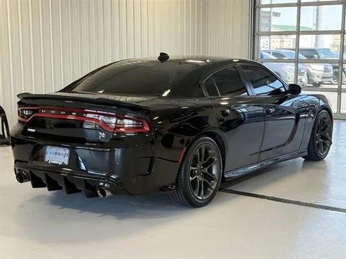 Pitch Black Clearcoat 2023 Dodge Charger Scat Pack