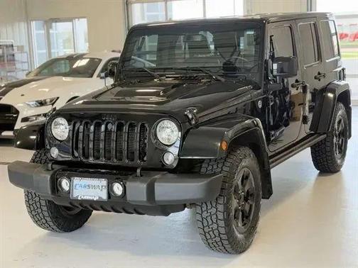 Black Clearcoat 2015 Jeep Wrangler Unlimited Altitude