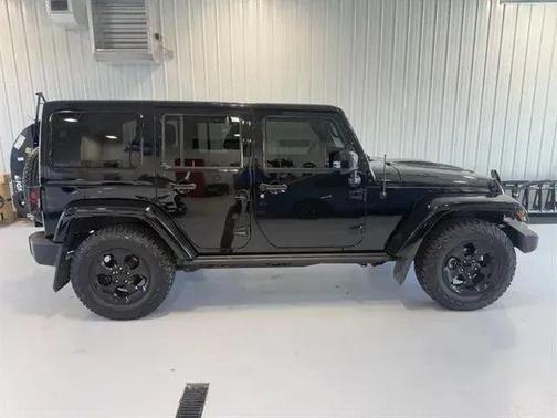 Black Clearcoat 2015 Jeep Wrangler Unlimited Altitude