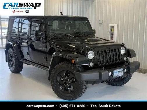 Black Clearcoat 2015 Jeep Wrangler Unlimited Altitude