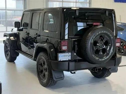 Black Clearcoat 2015 Jeep Wrangler Unlimited Altitude
