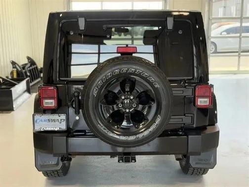 Black Clearcoat 2015 Jeep Wrangler Unlimited Altitude