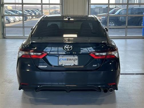 Galactic Aqua Mica 2021 Toyota Camry SE