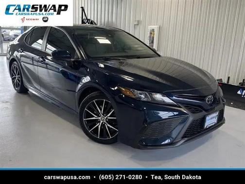 Galactic Aqua Mica 2021 Toyota Camry SE