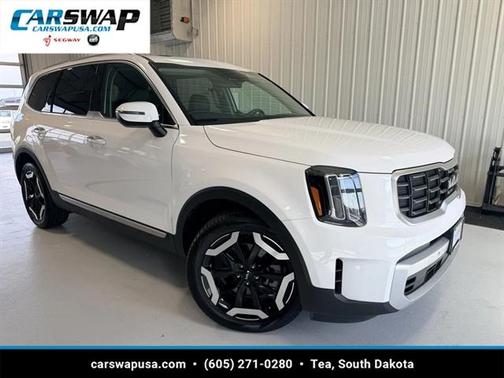 Glacial White Pearl 2025 Kia Telluride S