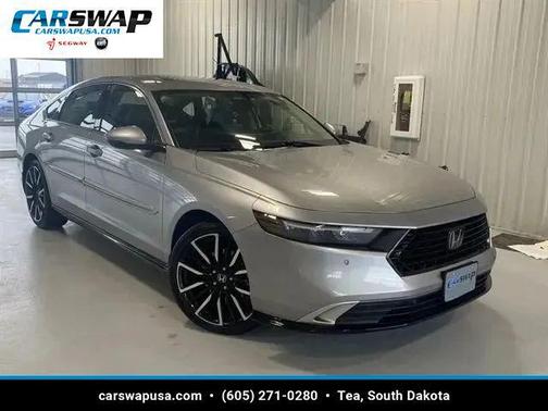 Lunar Silver Metallic 2023 Honda Accord Hybrid Touring