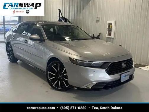 Lunar Silver Metallic 2023 Honda Accord Hybrid Touring