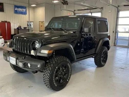 Black Clearcoat 2022 Jeep Wrangler Willys