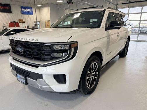 Oxford White 2025 Ford Expedition Max Platinum