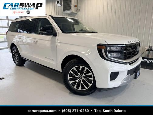 Oxford White 2025 Ford Expedition Max Platinum