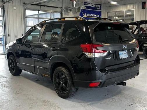 Crystal Black Silica 2023 Subaru Forester Wilderness
