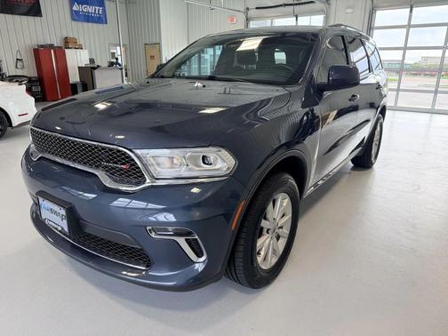 Reactor Blue Pearlcoat 2021 Dodge Durango SXT Plus