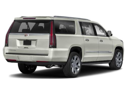 Crystal White Tricoat 2018 Cadillac Escalade ESV Premium Luxury