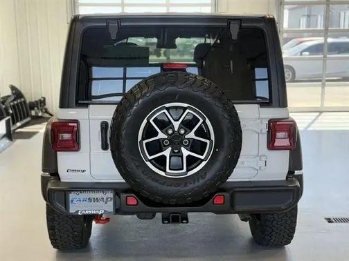 Bright White Clearcoat 2024 Jeep Wrangler Rubicon