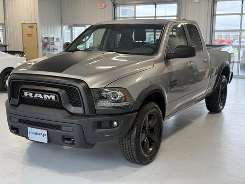 Billet Silver Metallic Clearcoat 2019 RAM 1500 Classic Warlock Quad Cab 4x4 6'4' Box
