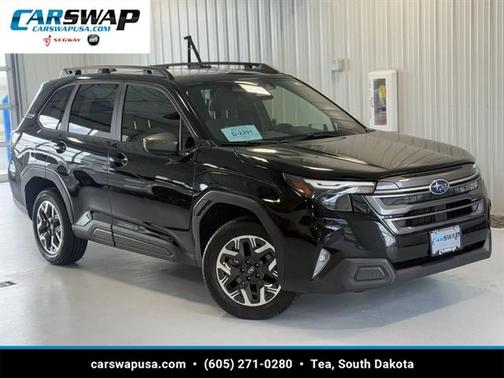 Crystal Black Silica 2025 Subaru Forester Premium