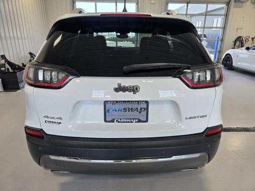 Bright White Clearcoat 2019 Jeep Cherokee Limited