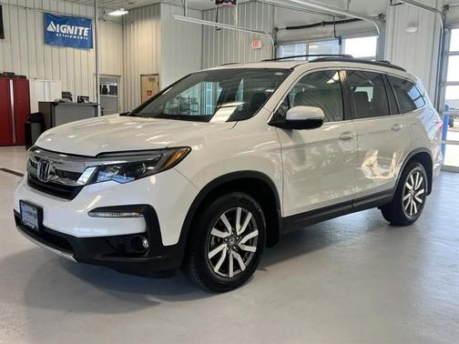 Platinum White Pearl 2020 Honda Pilot EX-L