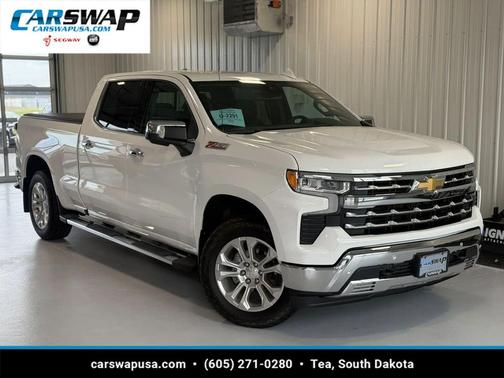 Summit White 2024 Chevrolet Silverado 1500 LTZ