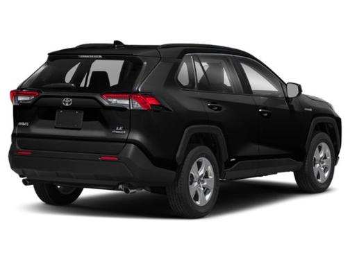 Midnight Black Metallic 2022 Toyota RAV4 Hybrid LE