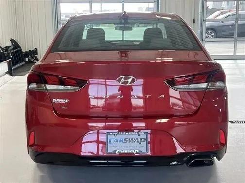 Scarlet Red 2019 Hyundai SONATA SE