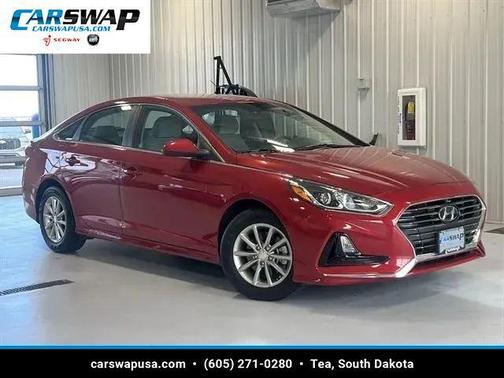 Scarlet Red 2019 Hyundai SONATA SE