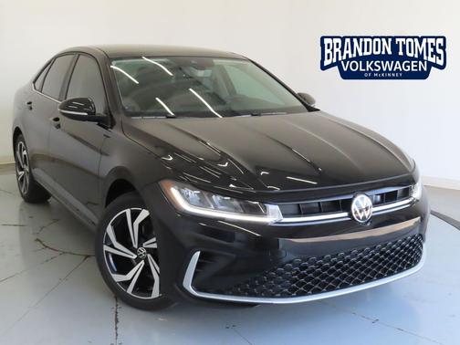 Deep Black Pearl 2026 Volkswagen Jetta 1.4T SEL