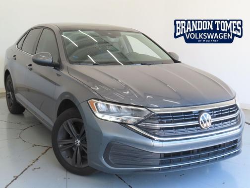 Platinum Gray 2024 Volkswagen Jetta 1.5T SE
