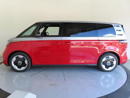 Cherry Red 2025 Volkswagen ID. Buzz Pro S Plus with 4MOTION
