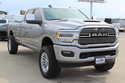 Silver 2024 RAM 3500 Laramie