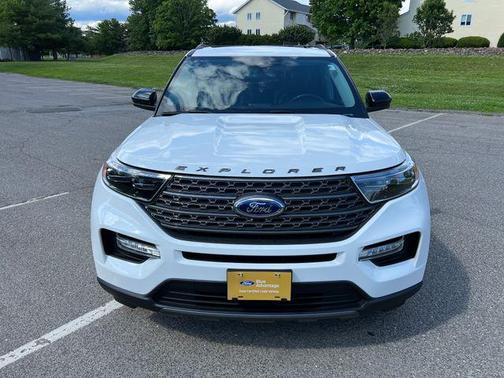 STAR WHITE MET TRI-COAT 2024 Ford Explorer XLT