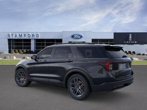 AGATE BLACK METALLIC 2026 Ford Explorer ST-Line