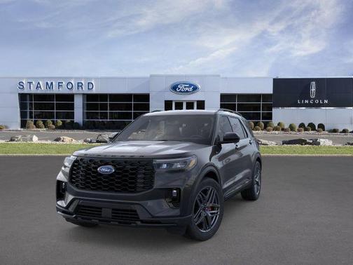 AGATE BLACK METALLIC 2026 Ford Explorer ST-Line