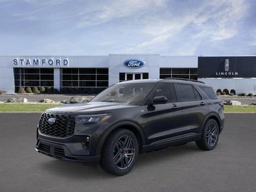 AGATE BLACK METALLIC 2026 Ford Explorer ST-Line
