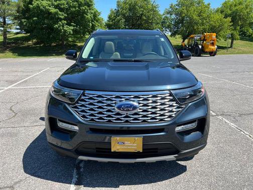 STONE BLUE METALLIC 2023 Ford Explorer Platinum