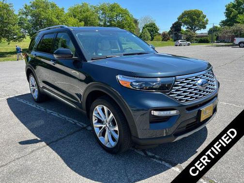 STONE BLUE METALLIC 2023 Ford Explorer Platinum