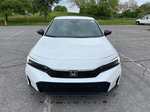 Platinum White Pearl 2025 Honda Civic Sport